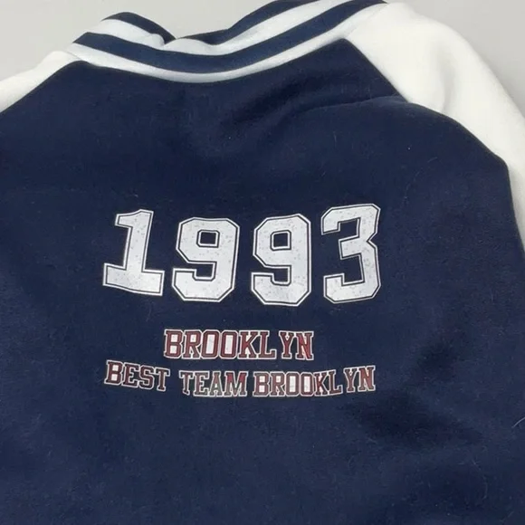 NWT adorable pet varsity look sweatshirt, size small - Picture 5 of 7